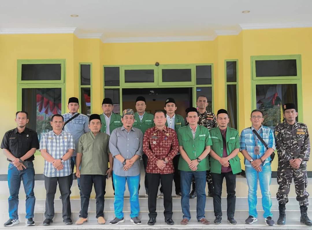 Pj. Walikota H. Timur Tumanggor Terima Audensi GP Ansor Kota Padangsidimpuan