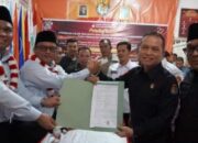 Paslon Letnan Dalimunthe dan Harry Pahlevi Harahap Mendaftar Ke KPU Kota Padangsidimpuan