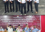 KPU OKI Tetapkan Nomor Urut Paslon Bupati dan Wakil Bupati 2024