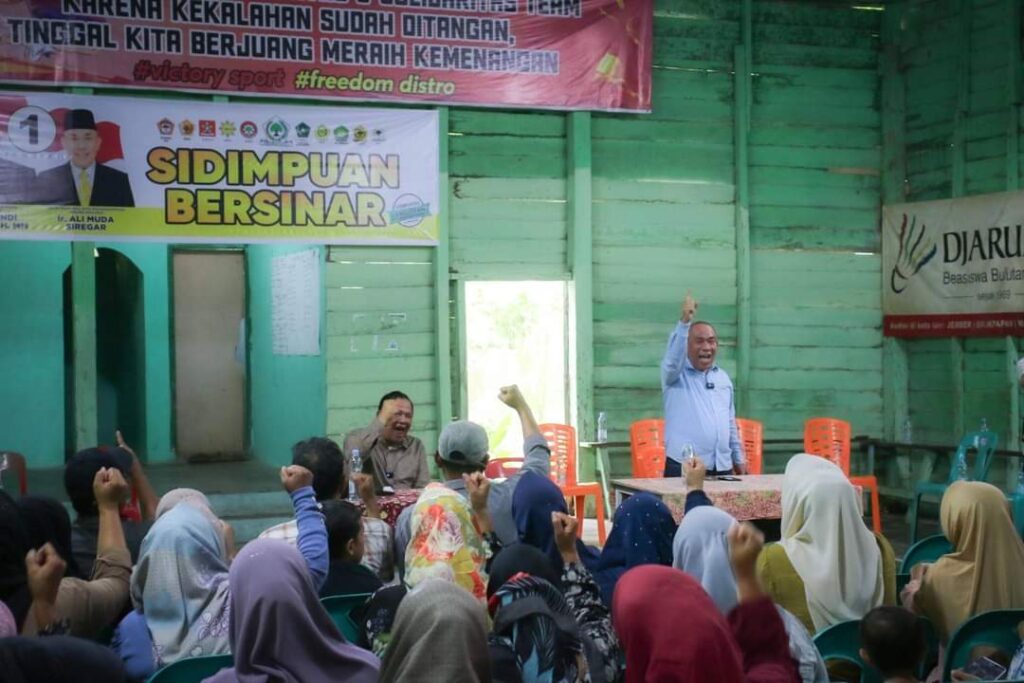 Paslon Walikota – Wawakot, Nomor 1 Irsan – Ali Muda Silaturahmi Dengan Simpatisan di Manunggang Julu