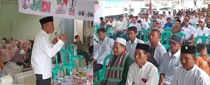 HM Dja'far Shodiq Kukuhkan Tim Pemenangan Dan Relawan Di Mesuji Makmur