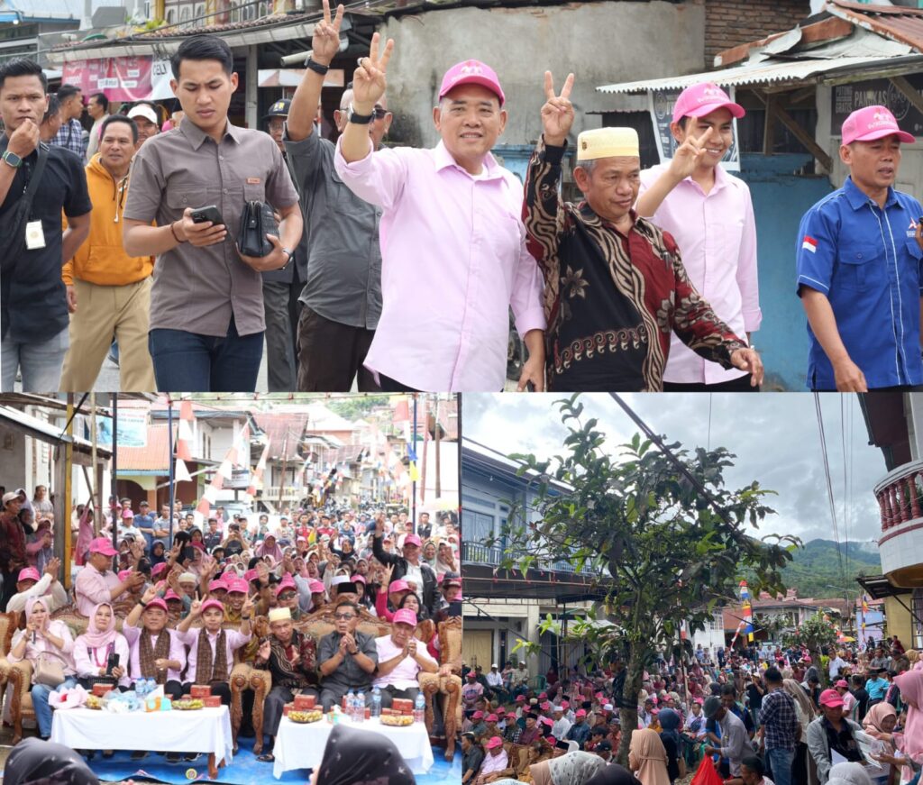 Depati Anum Pucuk Pimpinan Adat 5 Desa Tanjung Pauh Pimpin Deklarasi Dukungan HTK-EZI