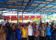 Tempuh Jarak 5 Jam Dari Kota  Palembang, Kedatangan Muchendi Disambut  Ribuan Masyarakat Kecamatan Air Sugihan.