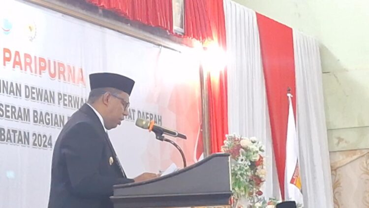 Penjabat Bupati SBB Hadiri Pengambilan Sumpah Tiga Pimpinan DPRD