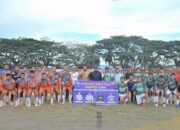 Pj. Walikota H. Timur Tumanggor Secara Resmi Membuka Turnamen Sepak Bola Soeratin U- 15 Kota Padangsidimpuan