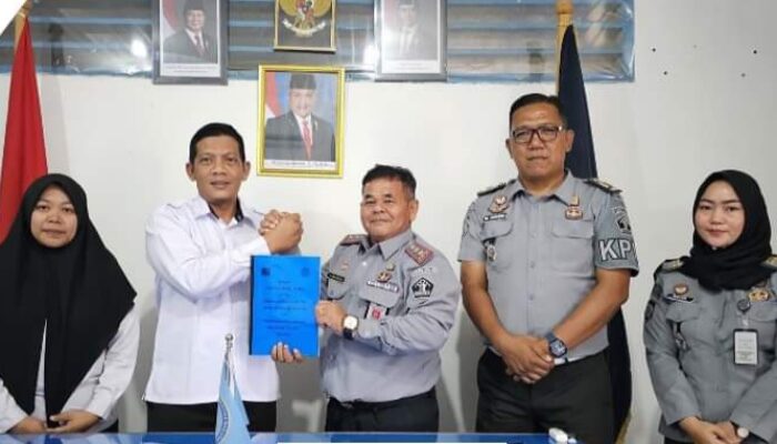 Lapas Padangsidimpuan Teken Perjanjian Kerjasama (MoU) dengan BNNK Tapanuli Selatan