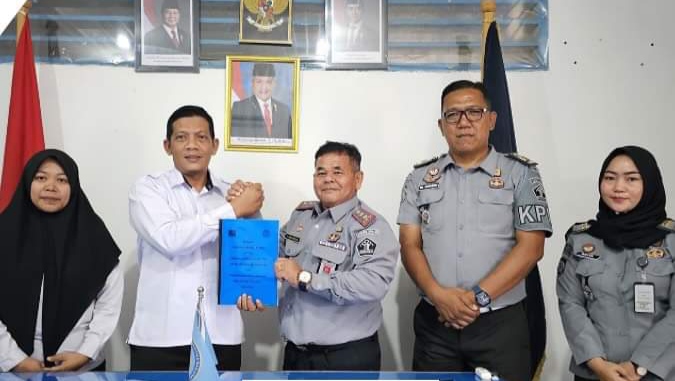 Lapas Padangsidimpuan Teken Perjanjian Kerjasama (MoU) dengan BNNK Tapanuli Selatan