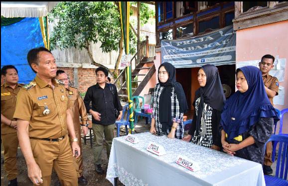 Jelang Pemungutan Suara, Pj Bupati OKI Cek Kesiapan Sejumlah TPS