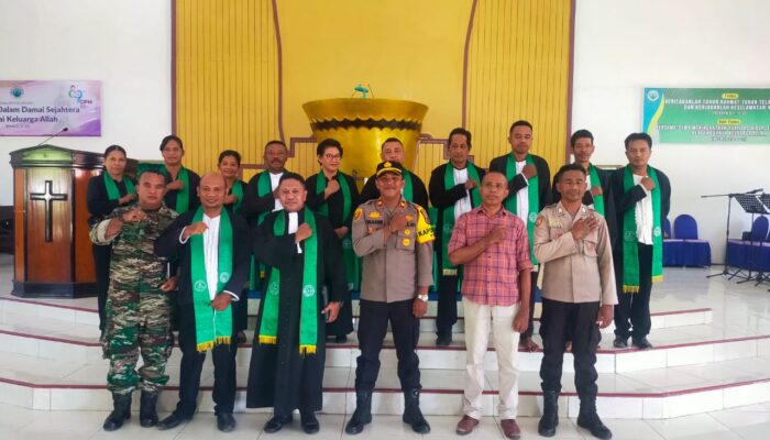 Kapolsek Piru Gelar Minggu Kasih, Beri Himbauan Kamtibmas Dalam Rangka Cooling System Menjelang Pilkada Serentak 2024