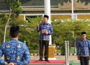 Pj. Bupati Pringsewu DR. Marindo Kurniawan Pimpin Apel Perdana Awal Tahun 2025