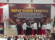 Sah! KPU Resmi Tetapkan Asri Arman-Selfianus Kainama Jadi Bupati dan Wakil Bupati SBB Terpilih