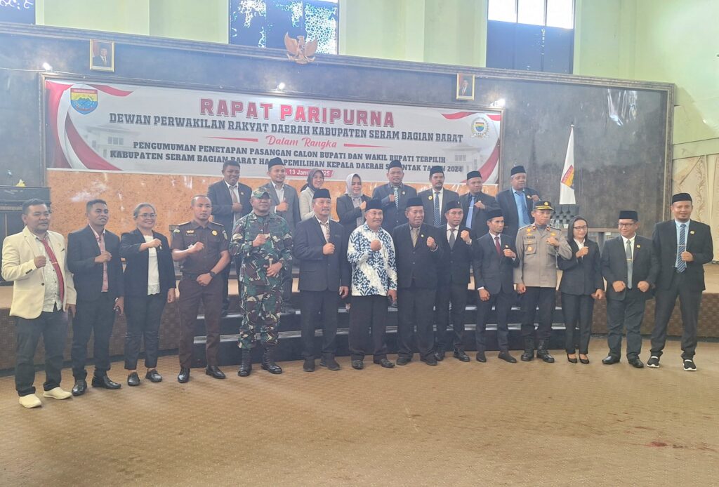 Hari Ini, DPRD Resmi Umumkan Asri Arman dan Selfianus Kainama Pimpin Seram Bagian Barat