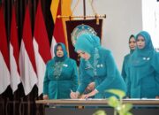 Ny.Rahayu Riyanto Pamungkas Resmi Jabat Ketua TP-PKK Kabupaten Pringsewu
