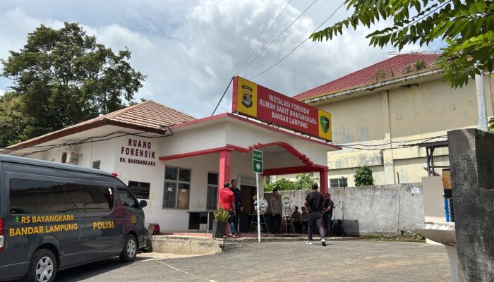 Tiga Jenazah Anggota Polda Lampung yang Gugur Saat Bertugas Akan Dilepas dari RS Bhayangkara