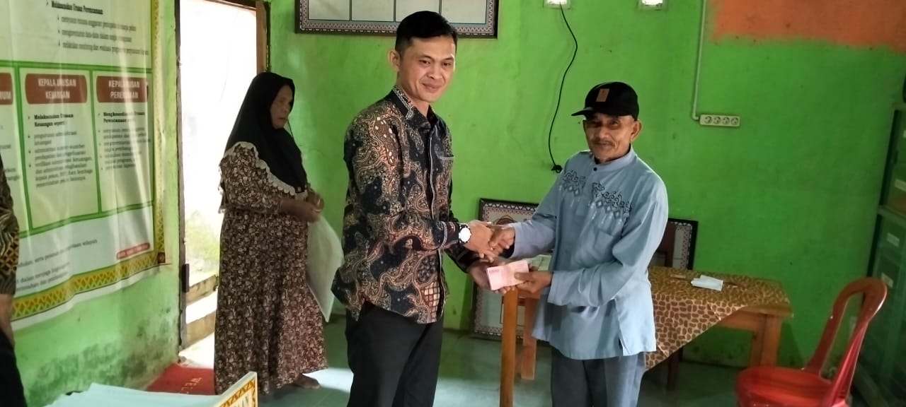 Berkah Ramadan KPM Gunungtiga Terima BLT -DD