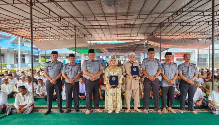 Berkah Hari Raya Idul Fitri 1446 H, 559 Warga Binaan Lapas Kelas IIB Padangsidimpuan Terima Remisi Khusus