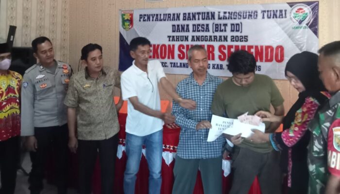 Di Bulan Penuh Berkah 16 KPM pekon Sinarsemendo Terima BLT – DD Tahap 1