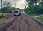 Gerak Cepat Pemkab Ogan Ilir Melalui Dinas PUPR OI Tangani Jalan Rusak Akses Meranjat-Tanjung Batu