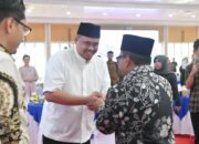 Wali Kota Padangsidimpuan Hadiri Open House Idul Fitri 1446 H di Rumah Dinas Gubernur Sumatera Utara