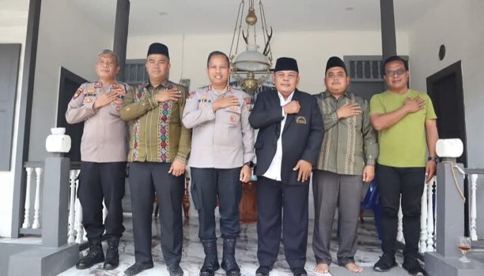 Kapolres Padangsidimpuan Silaturahmi ke Raja Luat Losung Batu, Pererat Kemitraan Menjaga Kamtibmas