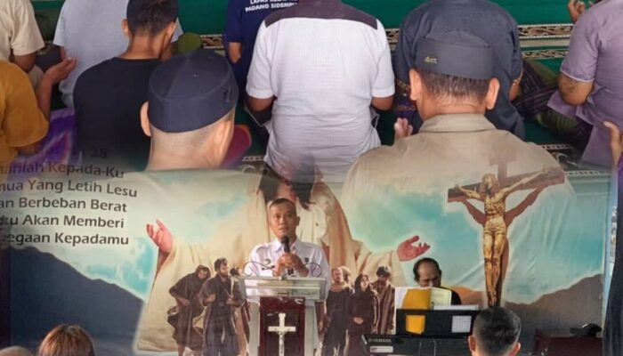 Lapas Kelas llB Padangsidimpuan Gelar Doa Bersama Untuk Keselamatan dan Kedamaian Negeri