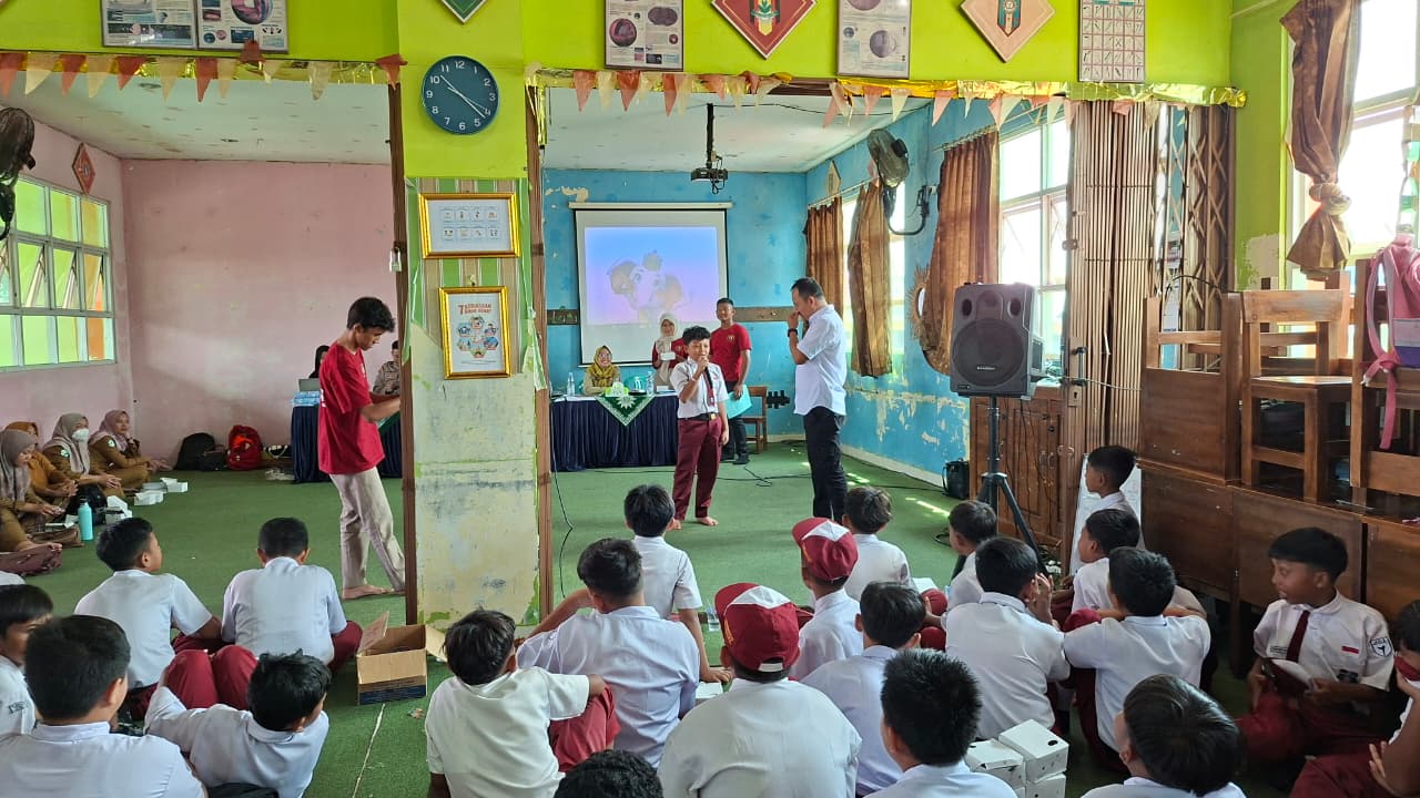 Polres dan Pemkab Pringsewu Gencar Sosialisasi Cegah Kekerasan Perempuan dan Anak di Sekolah Dasar