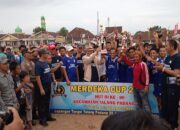 Saleh Asnawi Tutup Turnamen Merdeka Cup di Kecamatan Talangpadang.