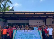 Wabup Lepas Tim Kolaborasi Perbaikan Jembatan Tampangmuda