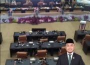 Ketua DPRD OKI Farid Hadi Sasongko A.Md.Gz Membuka Rapat Paripurna HUT Kabupaten OKI Ke-80