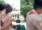 Danramil 402-10/Kayuagung Resmi Lantik 59 Anggota Baru Saka Wira Kartika Angkatan Ke-7