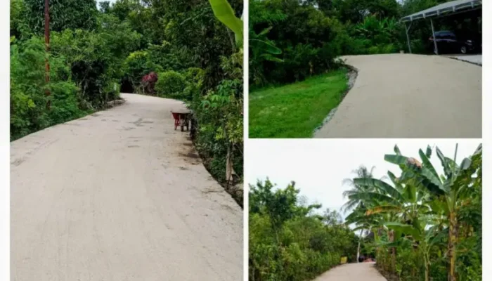 Masyarakat Gembira, Dinas PUPR Ogan Ilir Realisasikan Pemeliharaan Ruas Jalan Desa Sukaraja Baru