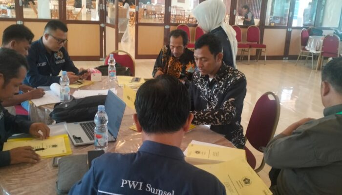 UKW Perdana PWI OKI Sukses Digelar, Aat Surya Safaat: Ini Awal Menjaga Marwah Profesi