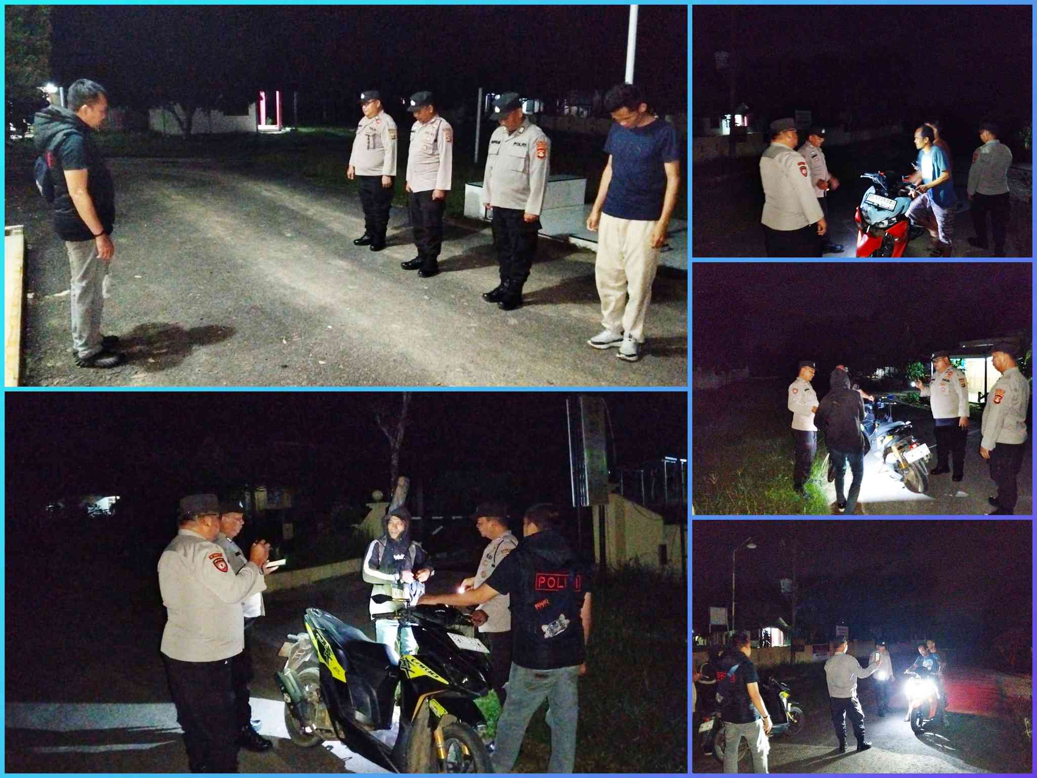 Polsek Rambang Intensifkan Patroli KRYD Malam Hari untuk Jamin Kamtibmas Pasca Libur Natal dan Tahun Baru