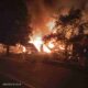 Rumah Terbakar Sialang Taji, Kebakaran Labuhan Batu Utara, Kualuh Selatan Sumut, Musibah Kebakaran Ramadan, Damkar Labuhan Batu, Kebakaran Rumah Semi Permanen, Desa Sialang Taji, Korban Kebakaran Sumatera Utara, Bencana Kebakaran 2026, Puluhan Juta Kerugian Kebakaran,