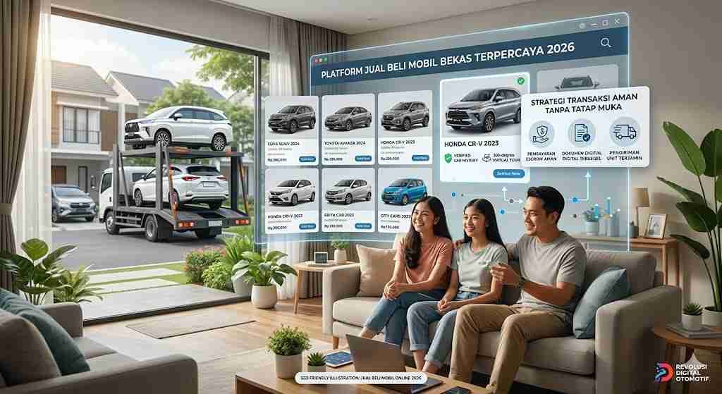 jual beli mobil bekas online, marketplace mobil second, jual mobil bekas digital, tips beli mobil bekas online, cek mobil bekas virtual, harga mobil bekas 2026, platform jual beli mobil