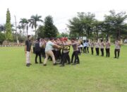 Tingkatkan Kemampuan Personel, Polres Ogan Ilir Gelar Latihan Dalmas