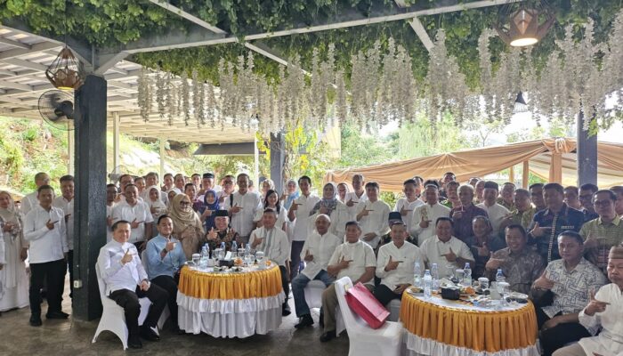 Bupati Saleh Asnawi Hadiri Halal Bihalal Bersama Pimpinan Kemendagri