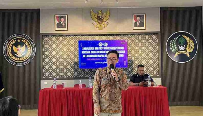 Bapas Semarang Gelar Sosialisasi Narkotika dan Tes Urine untuk 40 Pegawai