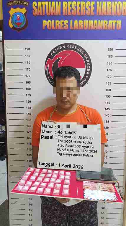 Pengungkapan Sabu Labuhanbatu