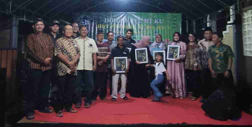 Struktur TP PKK RT 001 Rowosari 2025-2028