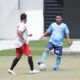 Sekretaris DPC PJS Labuhanbatu Raya M. Nuh Nasution Cetak Gol di Ajang Porwasu 2026