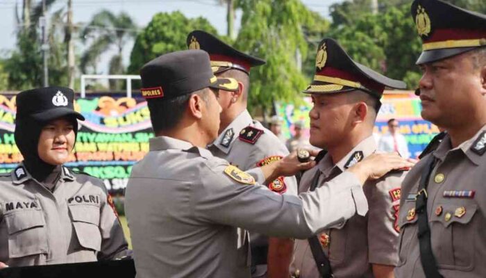 Siap Jalankan Amanah, Kompol Georgie Absalom Sakul Resmi Jabat Wakapolres Ogan Ilir