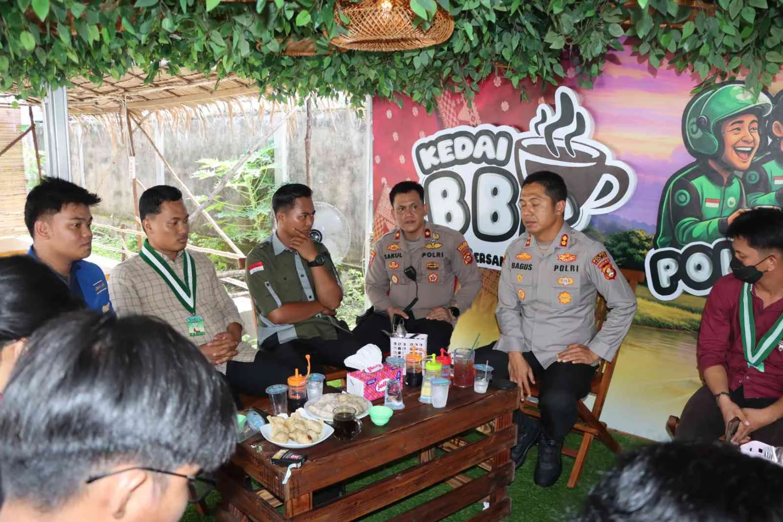 Kapolres Ogan Ilir Gelar Begesa Bersama Mahasiswa untuk Perkuat Sabuk Kamtibmas