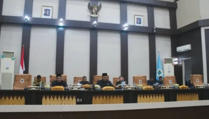 DPRD OKI Gelar Rapat Paripurna Bahas Hibah Barang Milik Daerah ke Perum Bulog Sumsel