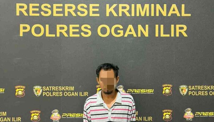 Pelaku Dugaan Pencabulan Terhadap Anak Diamankan Sat Res PPA-PPO Polres Ogan Ilir