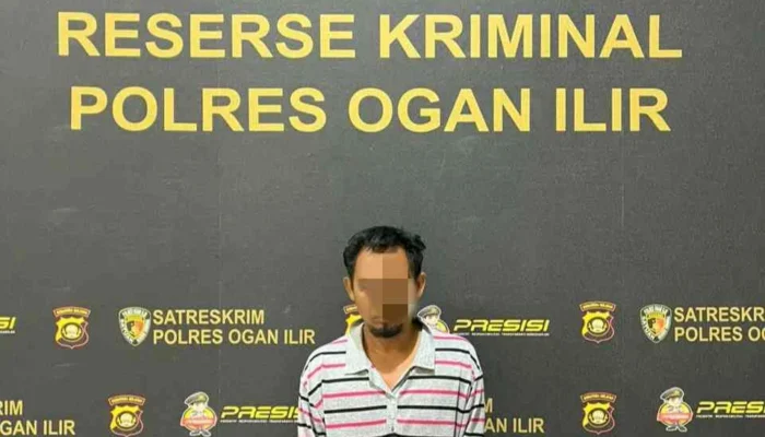 Pelaku Dugaan Pencabulan Terhadap Anak Diamankan Sat Res PPA-PPO Polres Ogan Ilir