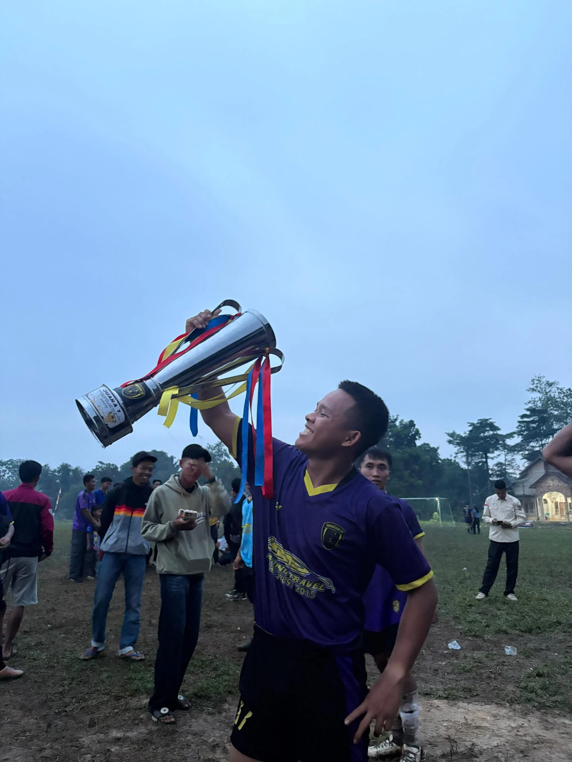 Kompak dan Sportif, Tim Gabungan Satgas TMMD Kodim 0402 OKI Dan Desa Pematang Sukatani Raih Juara Antar Desa