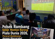 Polsek Rambang Polres Muara Enim Gelar Nonton Bareng Piala Dunia 2026, Pererat Kedekatan dengan Masyarakat