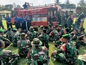 Kodim 0402 OKI-OI Gelar Pelatihan Damkar dan Pencegahan Karhutla, Tingkatkan Kesiapsiagaan Personel