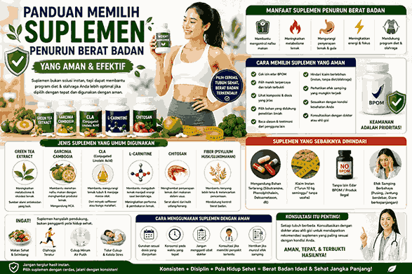 Suplemen Penurun Berat Badan Aman